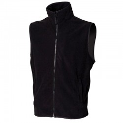 Plain Micro Fleece Jacket Sleeveless Henbury 280 GSM